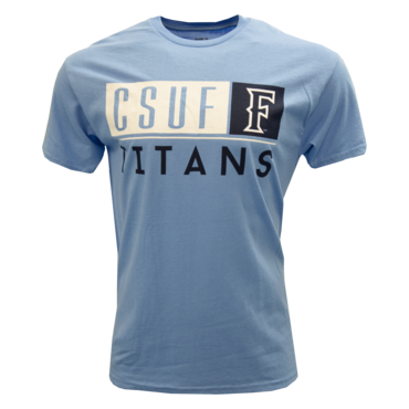 MV Sport CSUF Titans Graphic Tee - Columbia Blue
